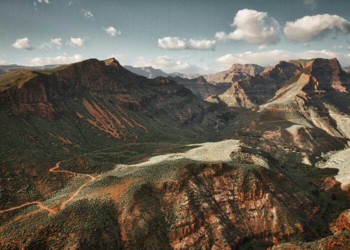 Paysage volcanique des îles Canaries