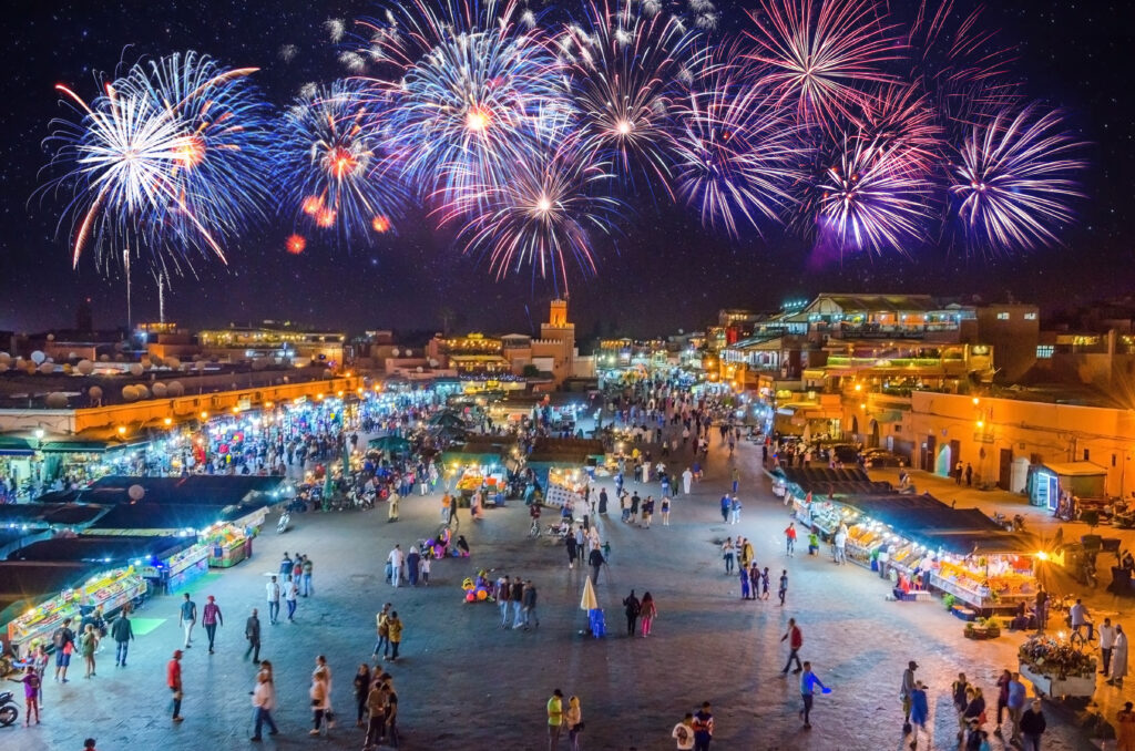 Marrakech au nouvel an