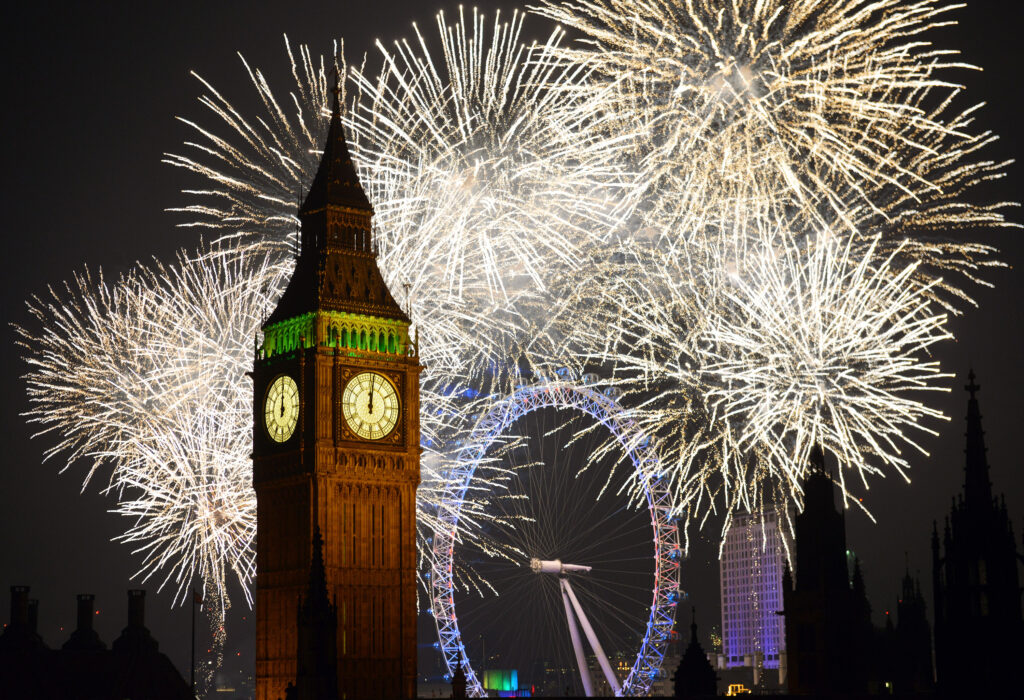 Londres au nouvel an