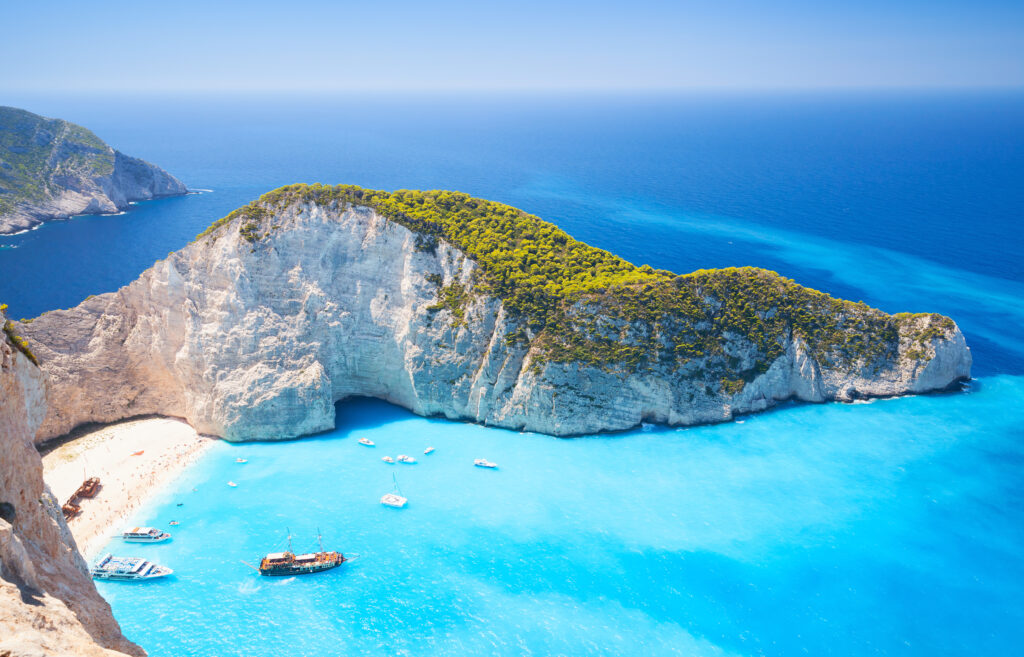 Baie du Naufrage, Zante
