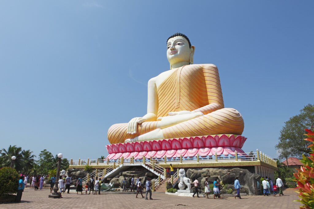 statue au sri lanka