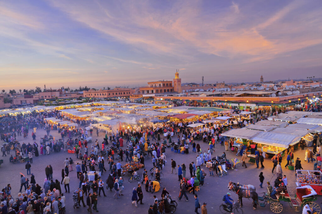 Place Jemaa el Fna marrakech