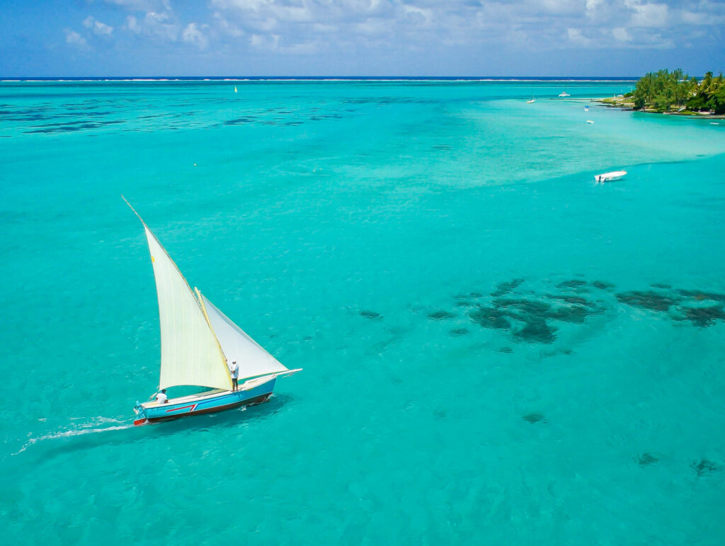 Voilier a l i'ile maurice
