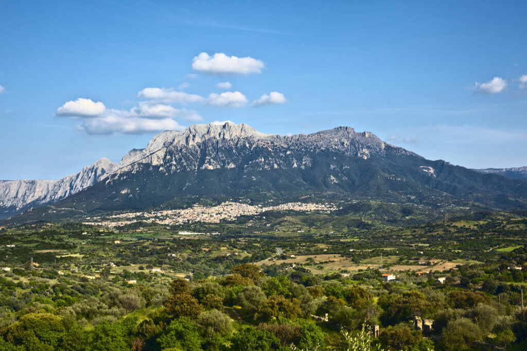 vue montagne sardaigne