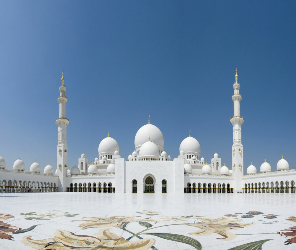 Mosquée Cheik ZAIED - Dubai - Emirats Arabes Unis 