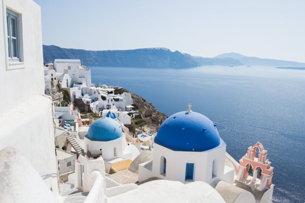 les plus belles îles grecques : Santorin