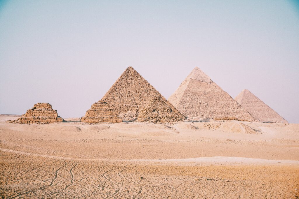 Les piramides d'égypte