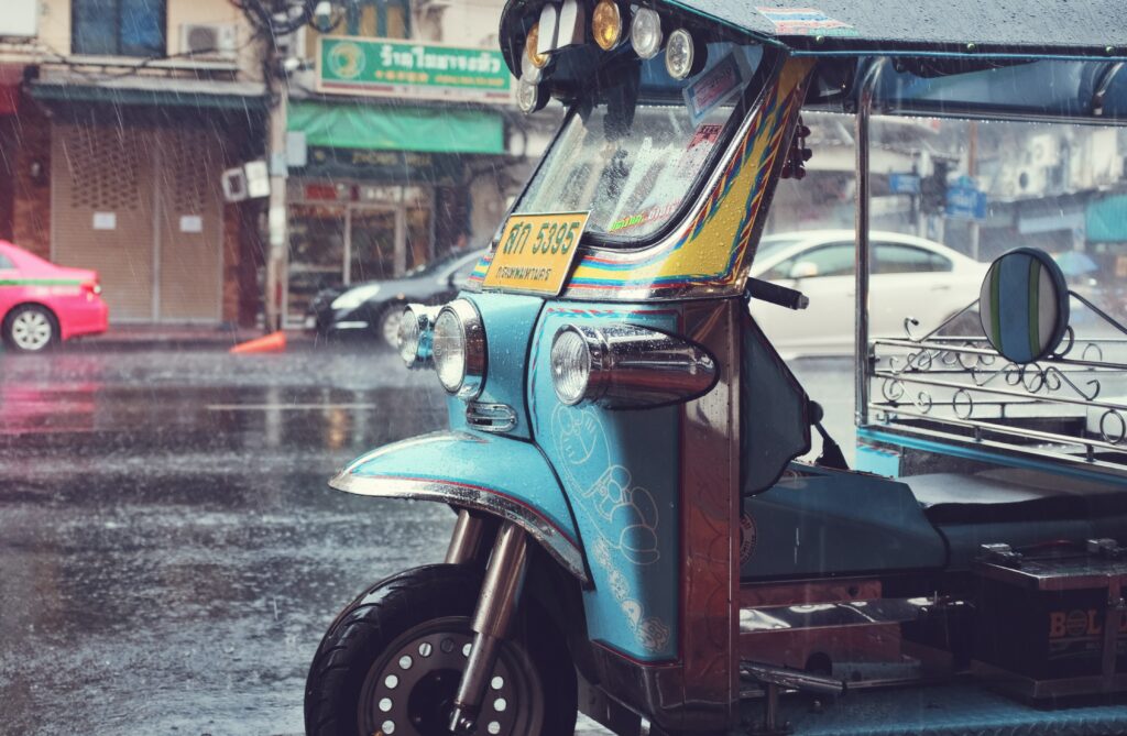 Saison des pluies en Thaïlande