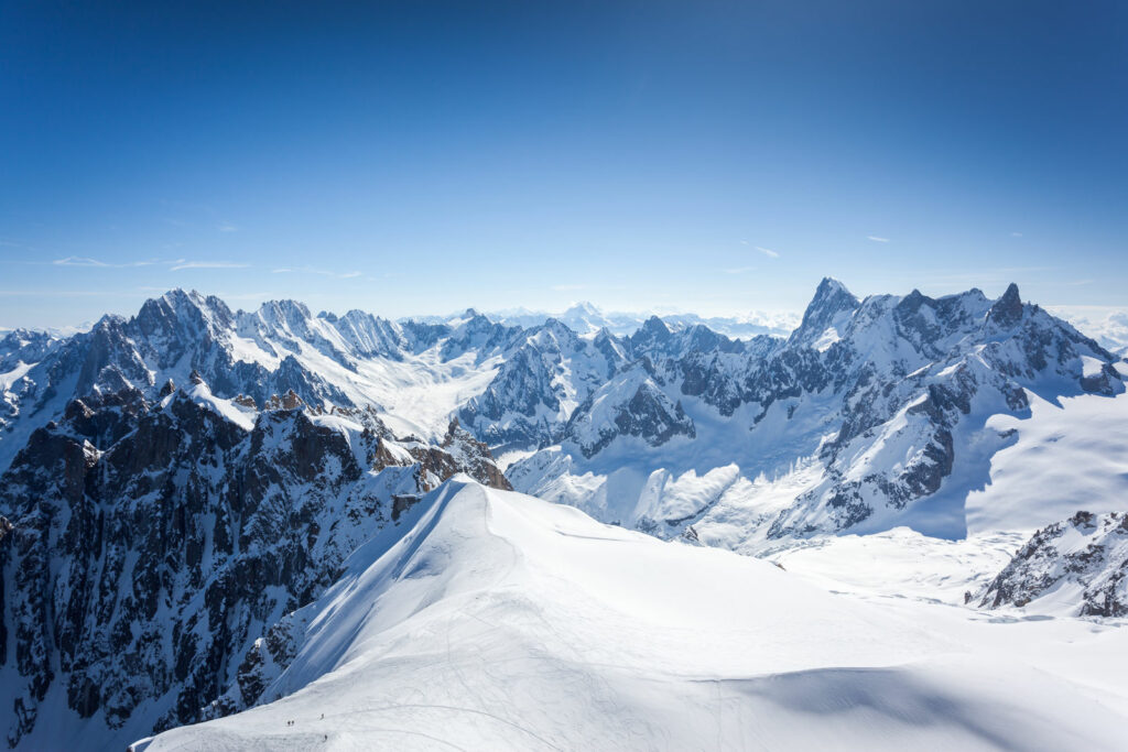 Voyage à la Plagne en janvier