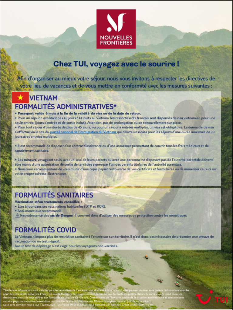PDF formalités Vietnam