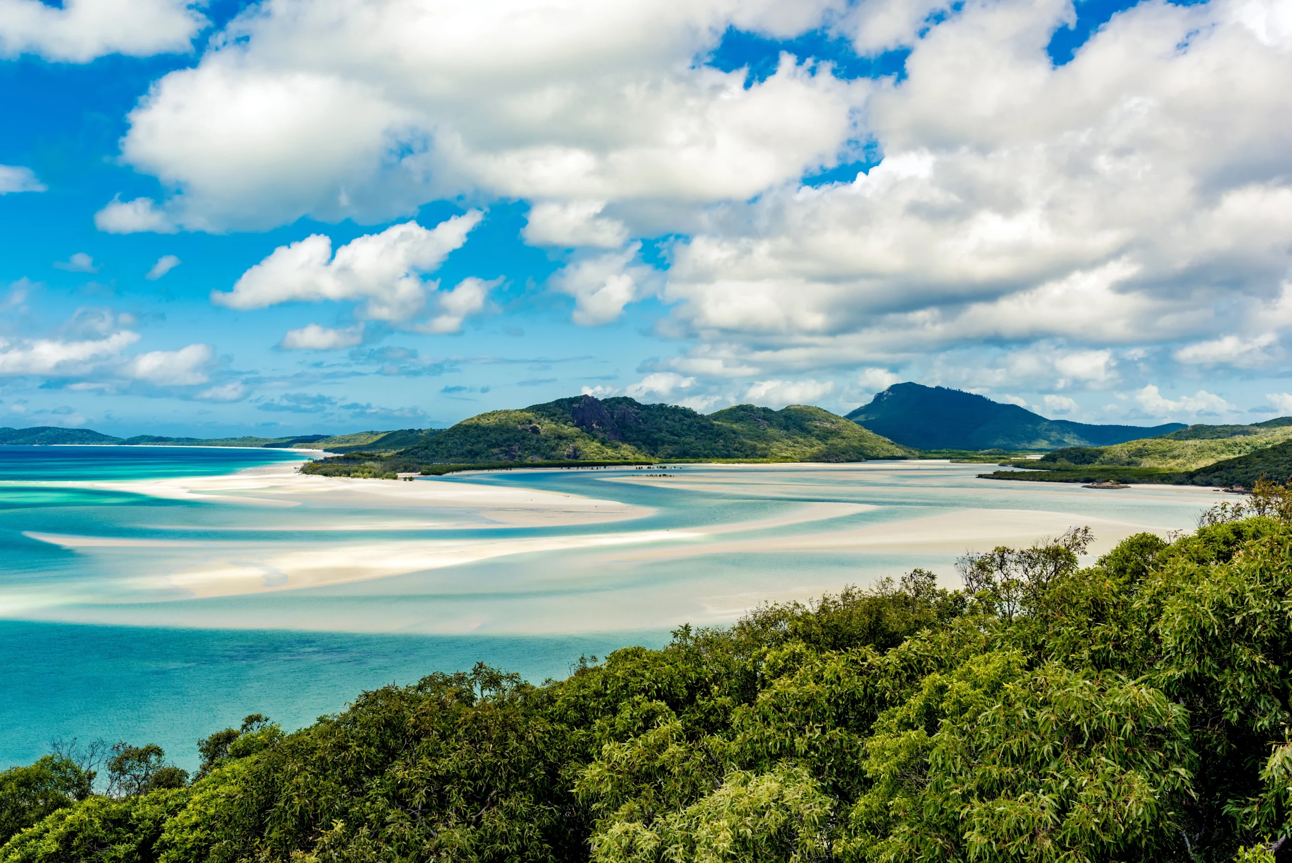 Whitehaven Beach en Australie